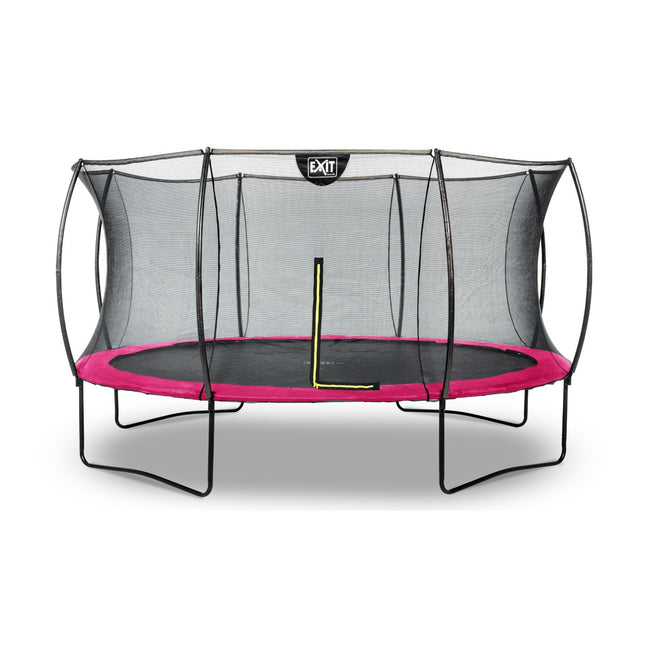 EXIT Silhouette trampoline ø427cm - roze - Doika BV - Trampoline - EXIT Toys - 8719743250338 - 12.93.14.60